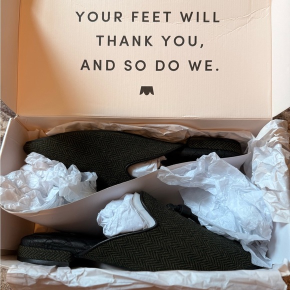 Birdies The Dove Herringbone Mule - Picture 5 of 5